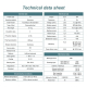 Silnik elektryczny jednofazowy 0,37kW 2800 obr/min. 71B14